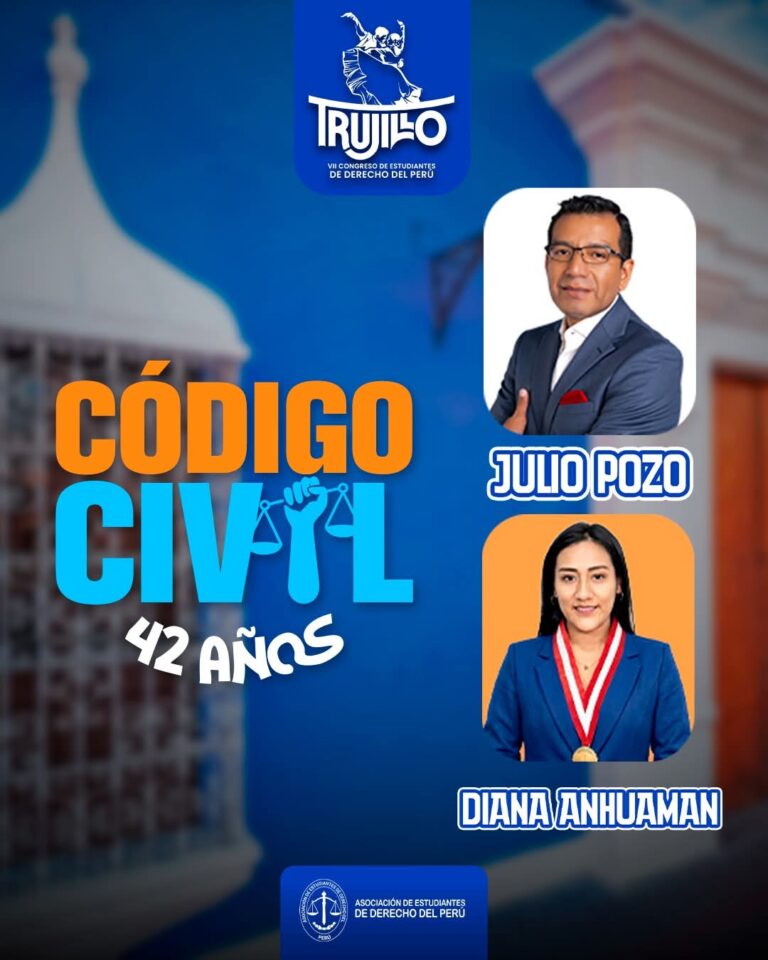 Conmemoración 42 años del Código Civil – Trujillo 2026
