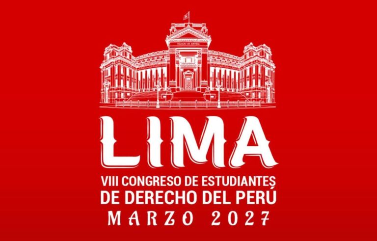 VIII Congreso de Estudiantes de Derecho del Perú – Lima 2027